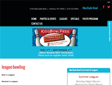 Tablet Screenshot of macdadebowl.com